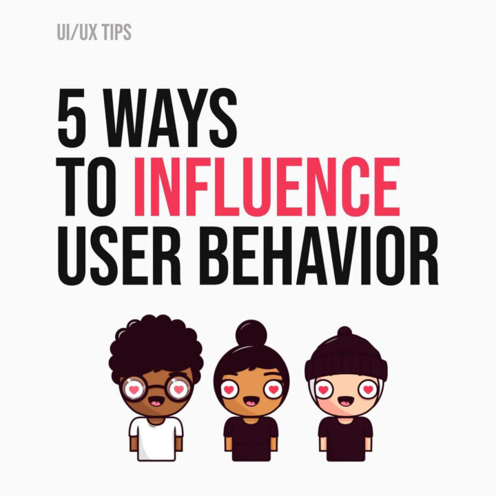 HOW TO INFLUENCE THE BEHAVIOR