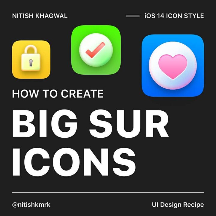 How to create Big Sur icons