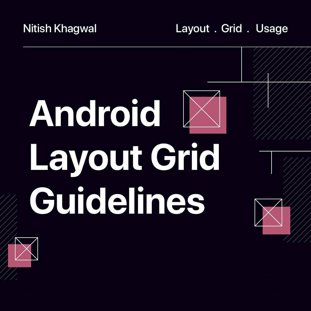 Android layout grid guidelines