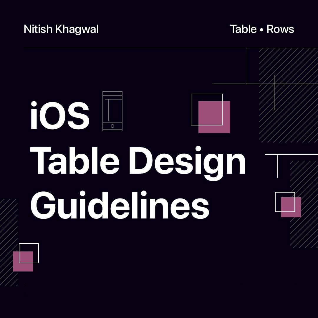 iOS Tablet Design Guidelines